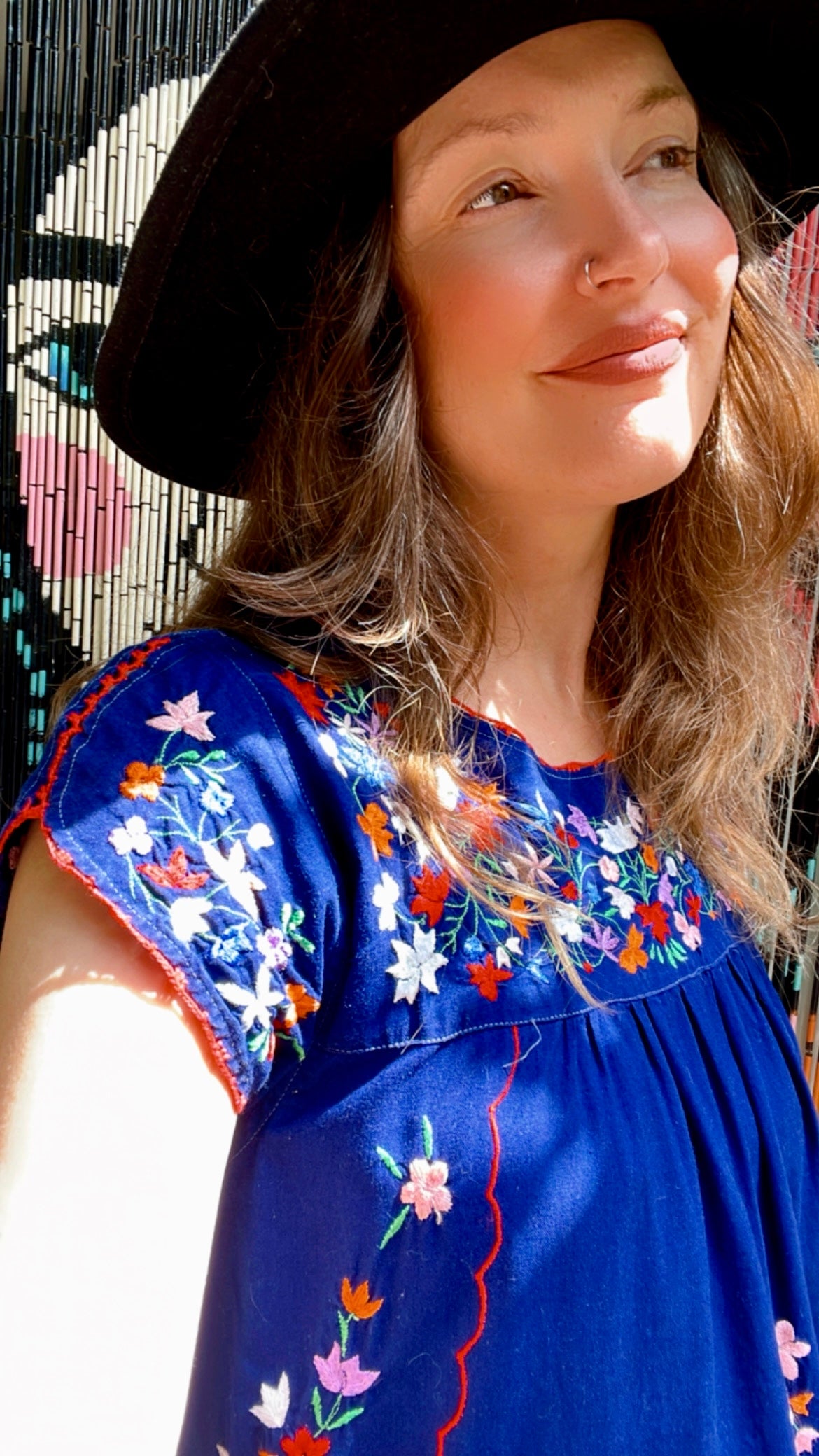 Embroidery Maxi Dress