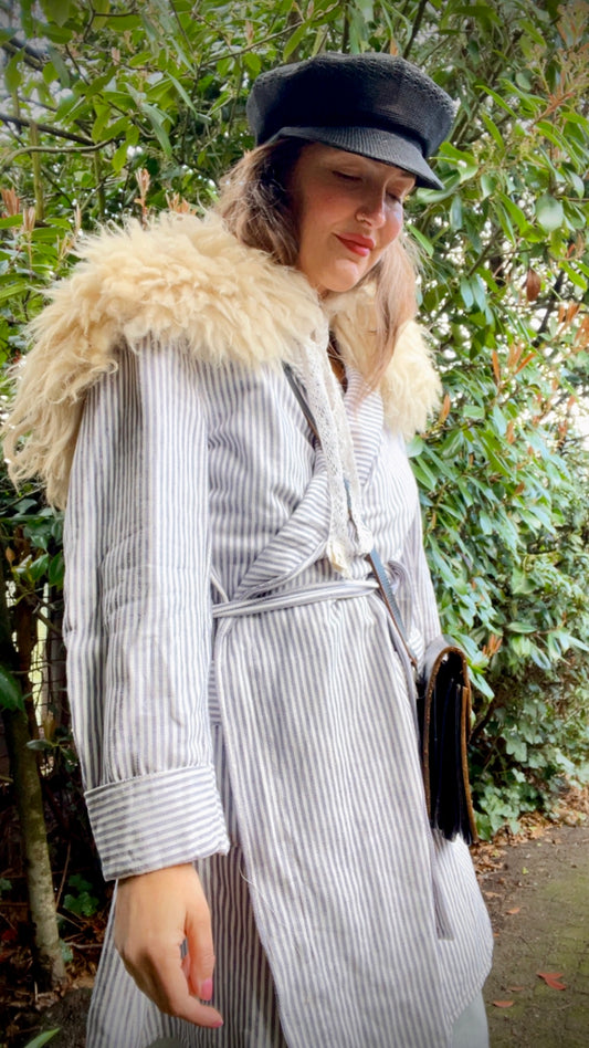 Reworked • XL Shearling Collar