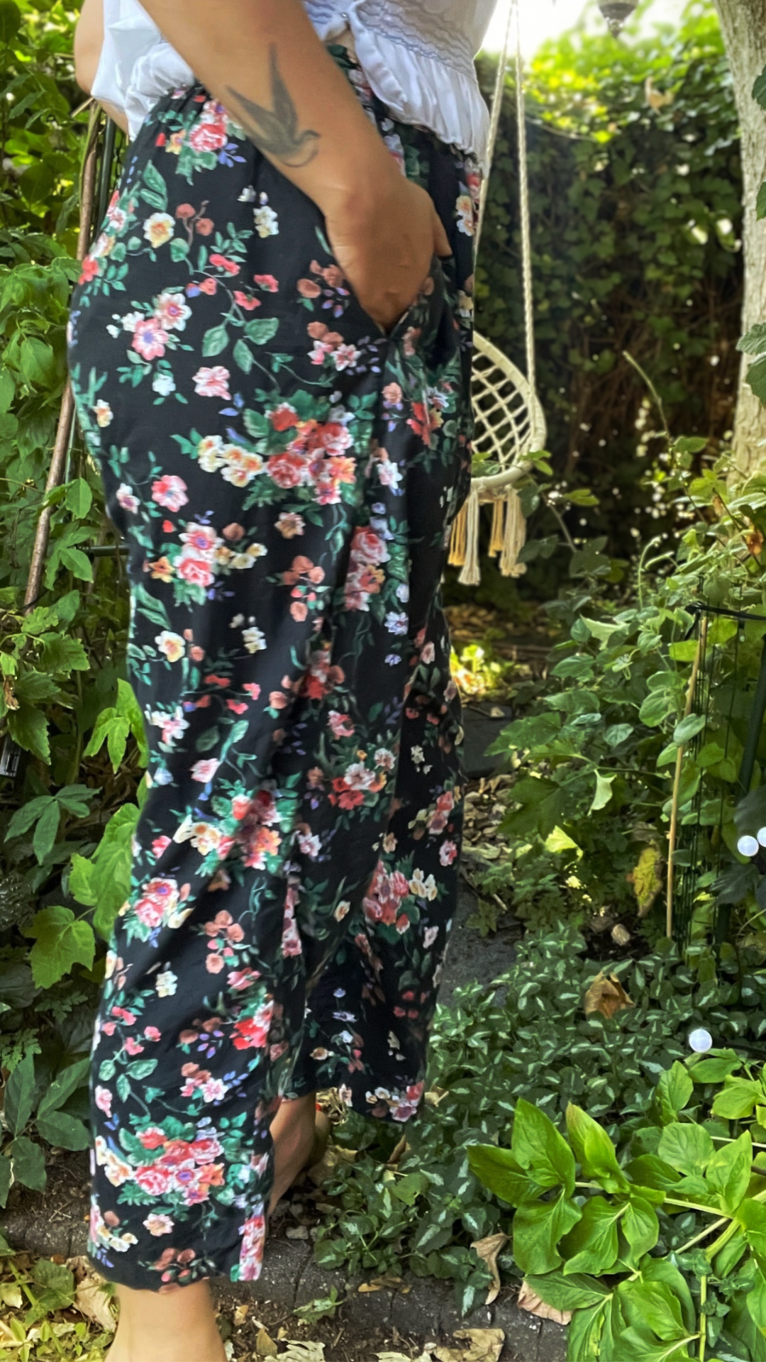Floral Trousers