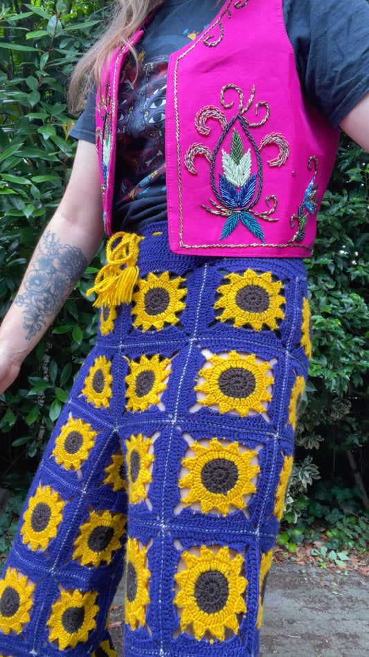 Beaded Silk Waistcoat