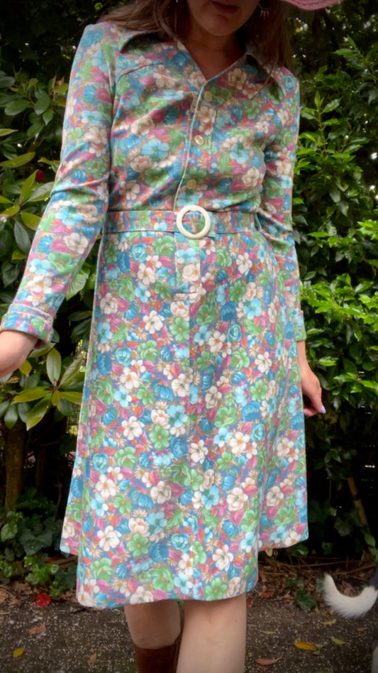 Floral 60’s Dress