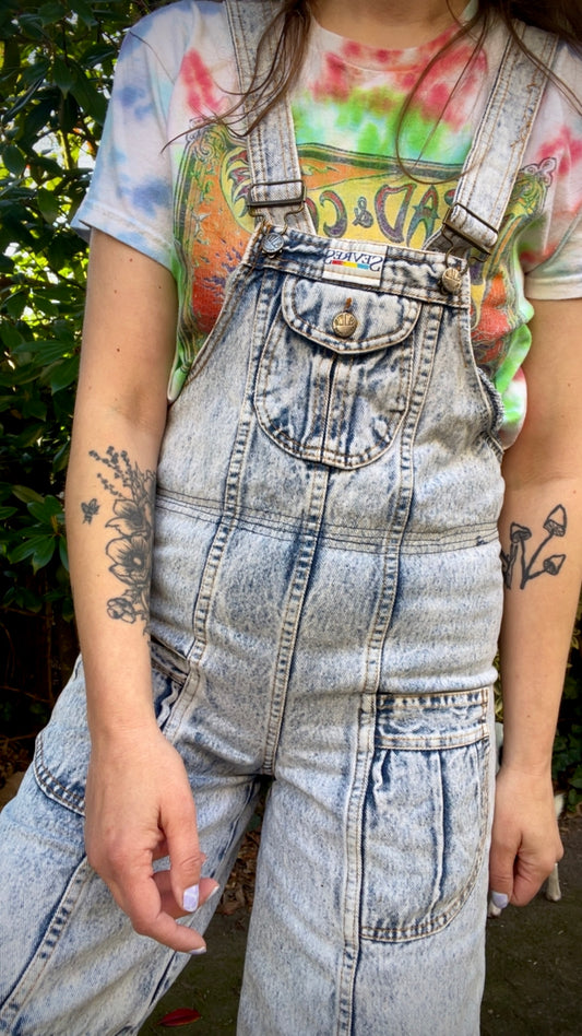 80s Denim Playsuit