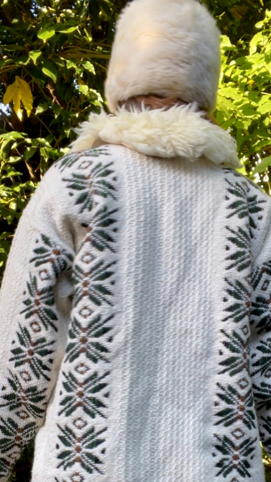 Natural Shearling Collar