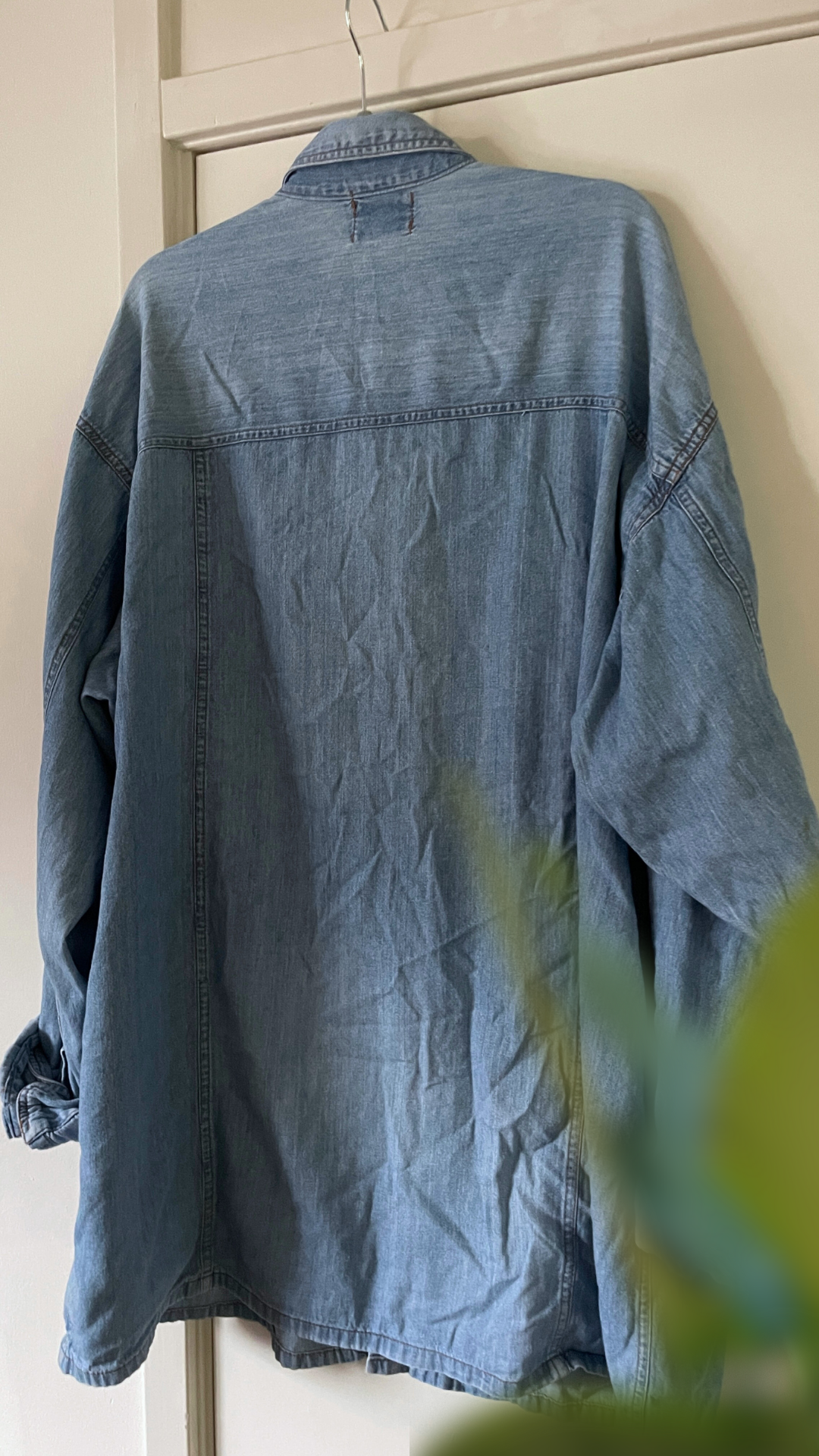 Oversized Denim Shirt