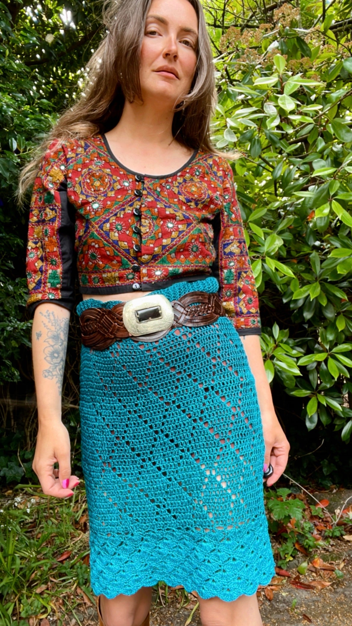 Gradient Crochet Skirt