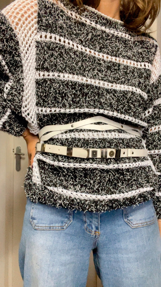 80s Leather Belt