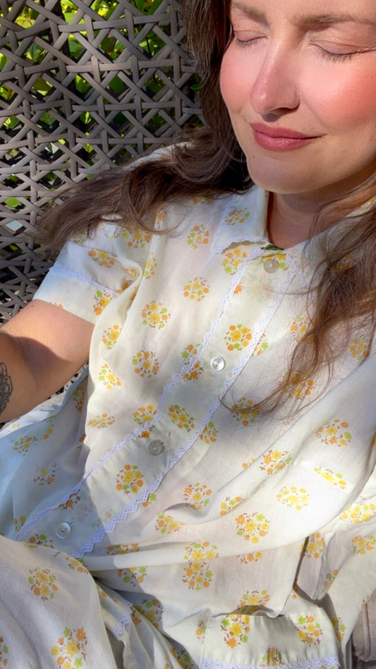 Retro Leisure PJ Set