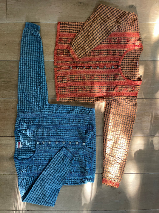 Gingham Boxy Top