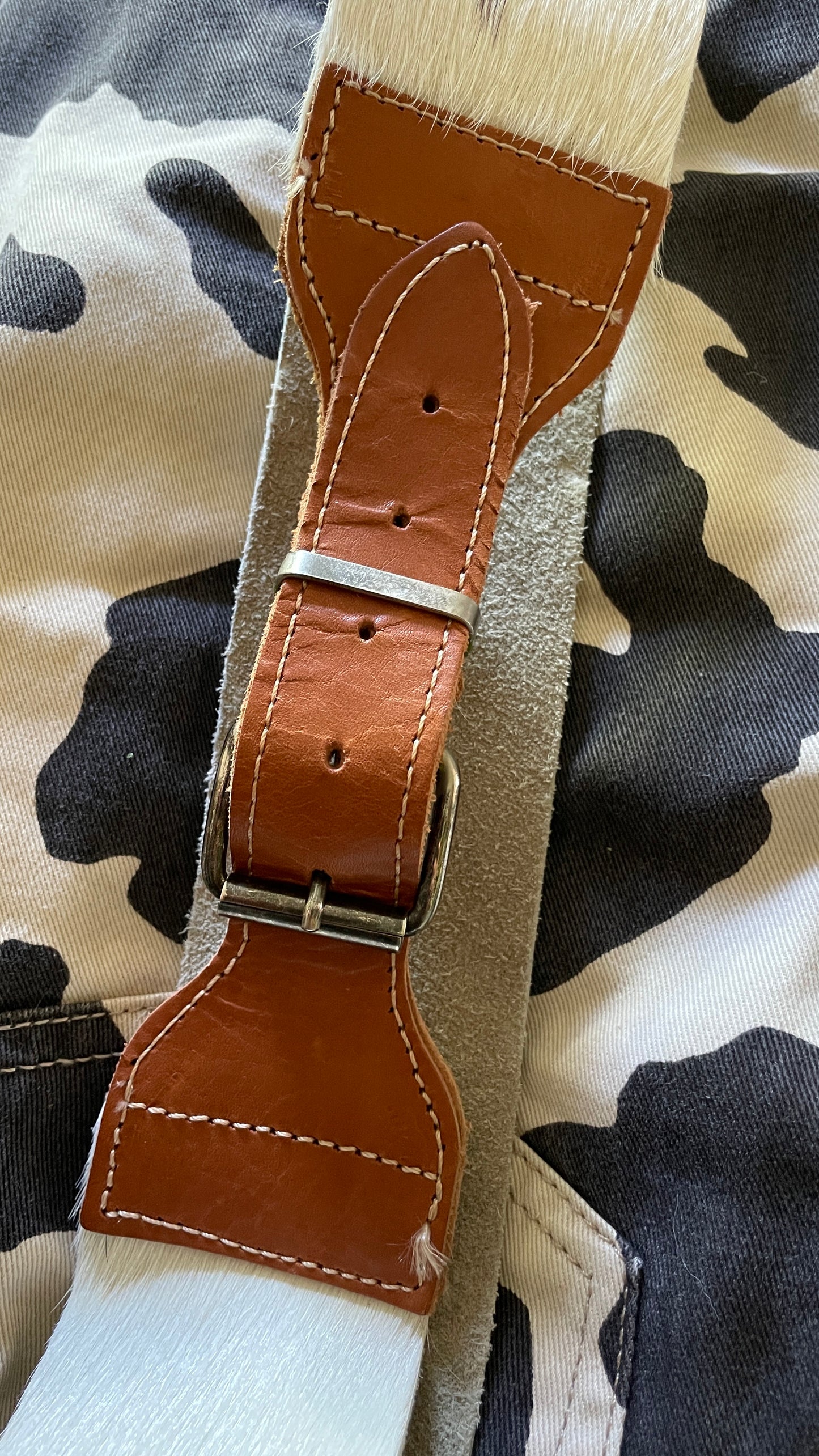 Mixed Leather Waistbelt