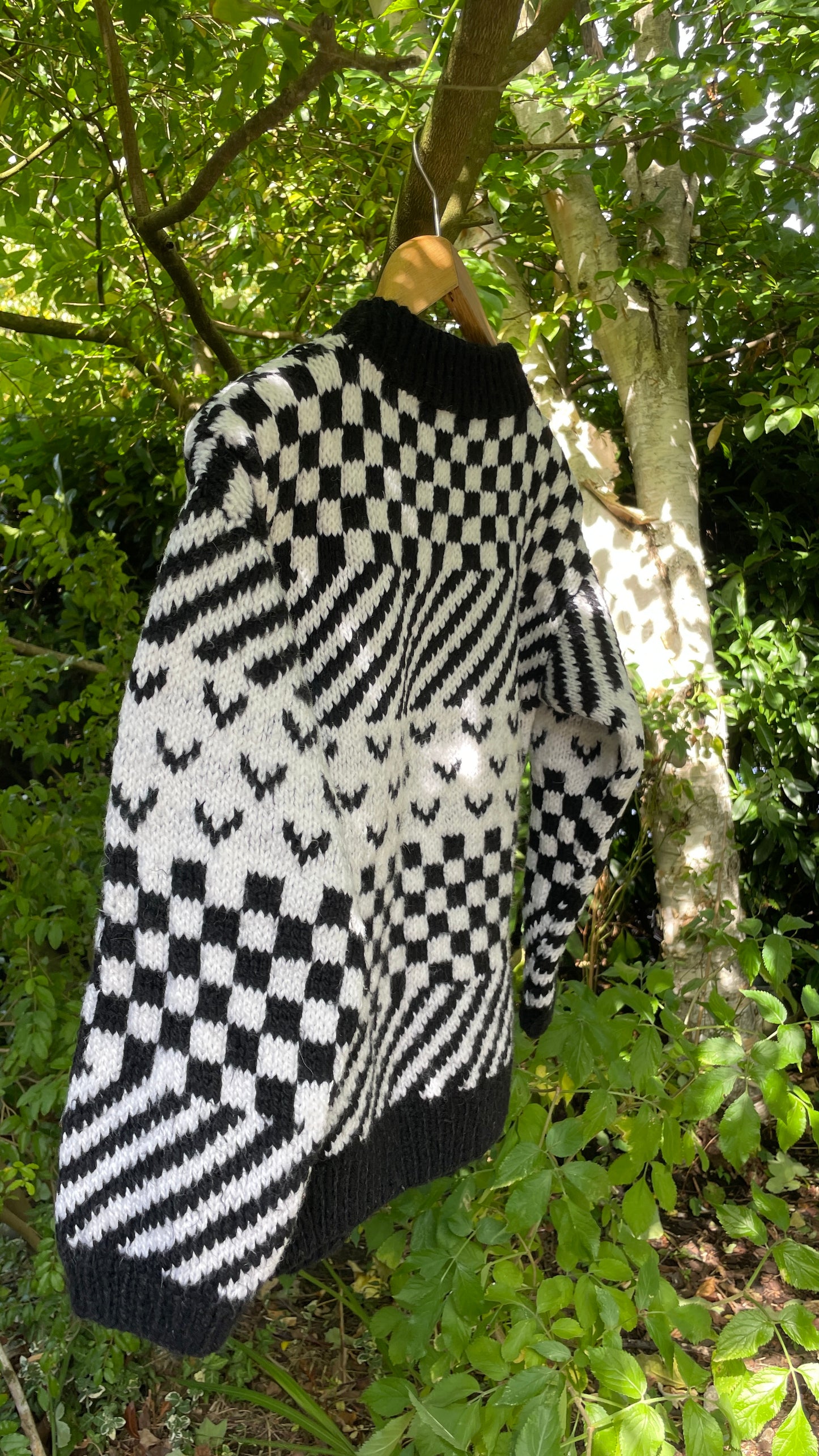 B&W Pattern Jumper