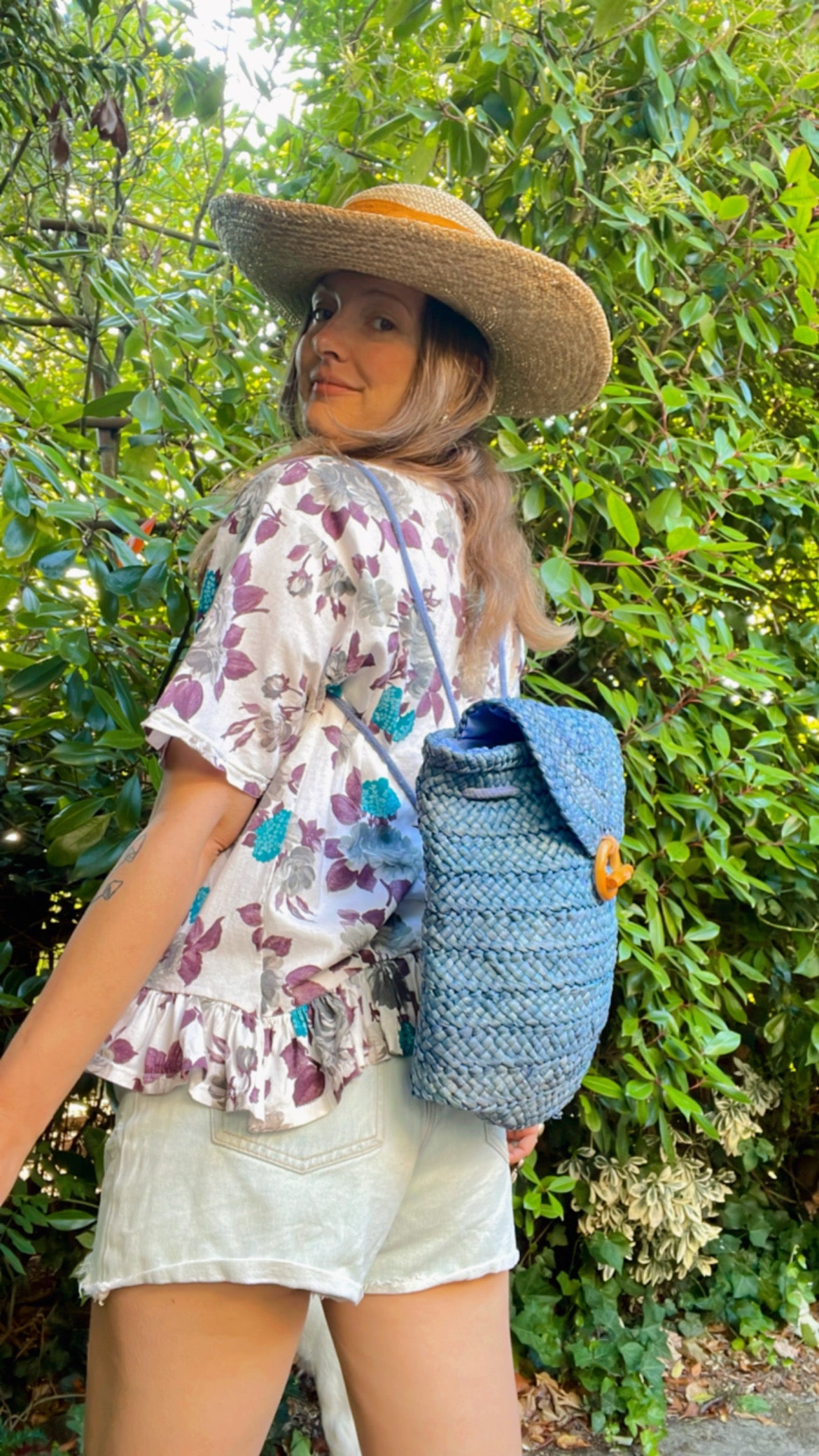 Flower Ruffle T-Shirt