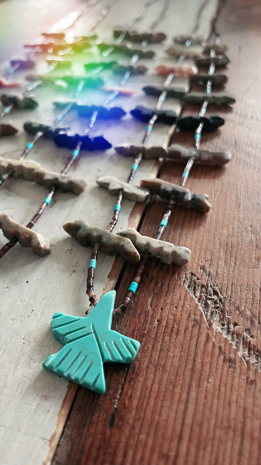 Zuni Fetish Necklace