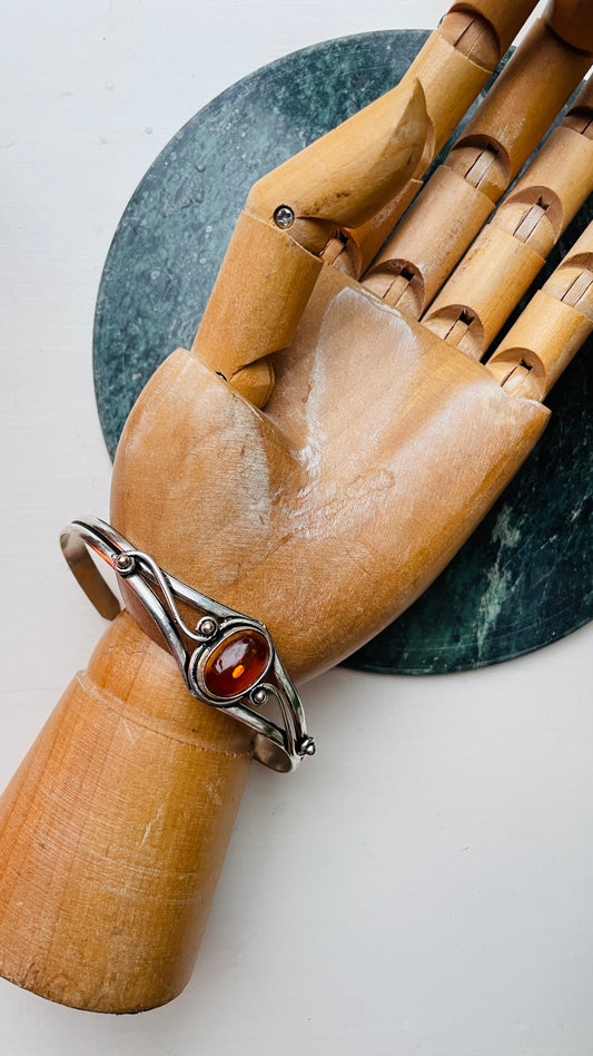Baltic Amber Cuff