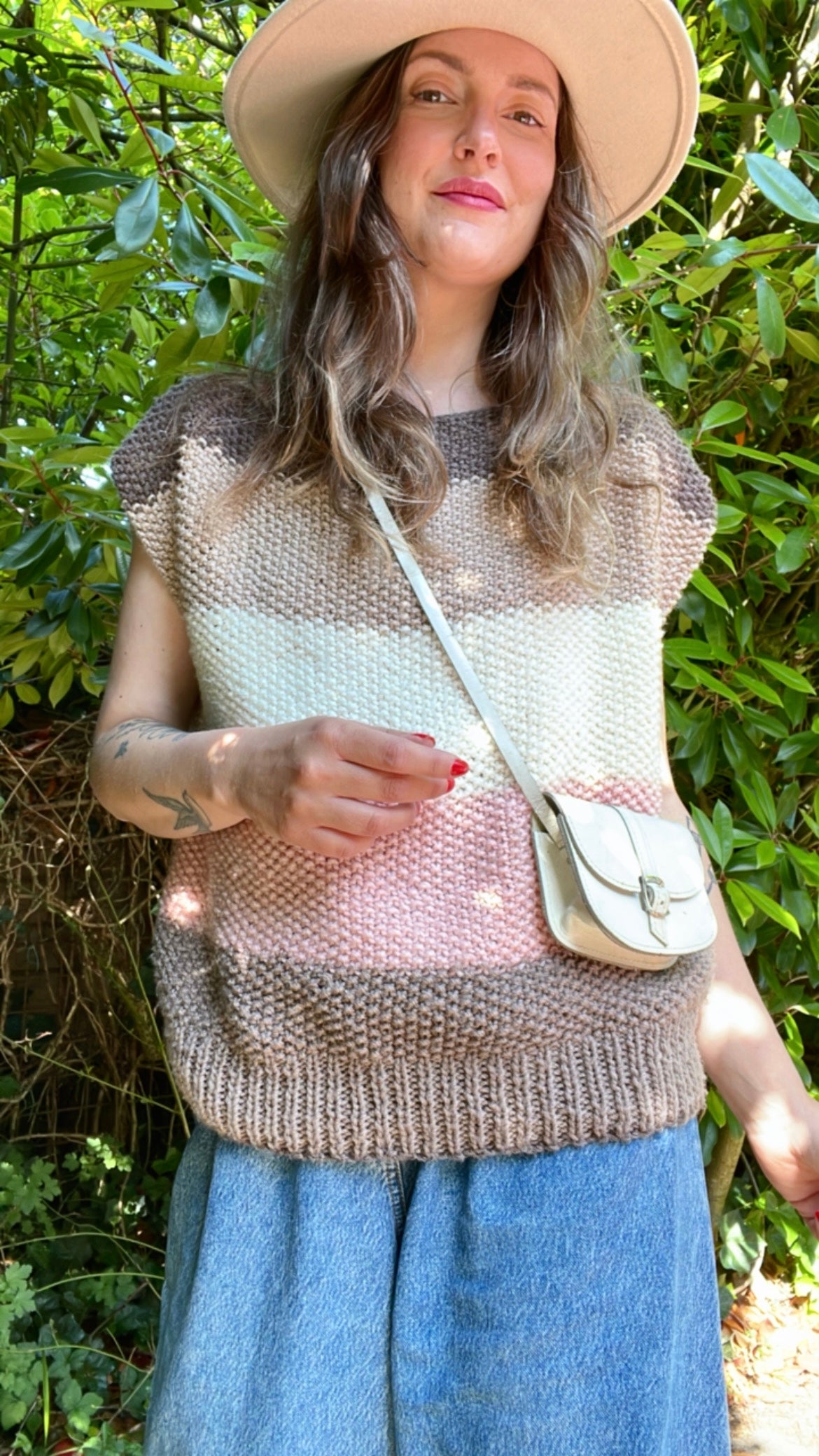 Knitted Stripe Spencer