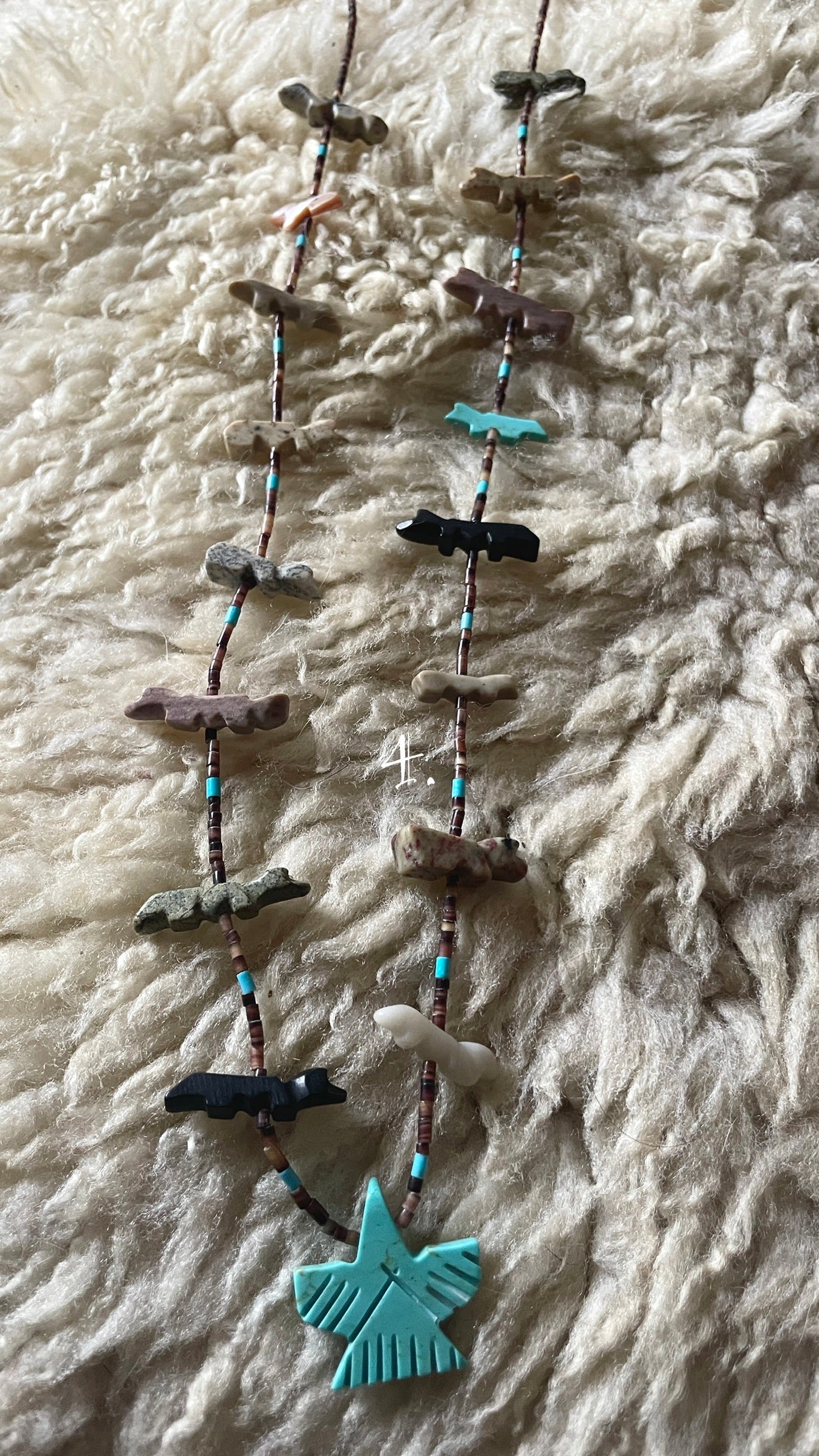 Zuni Fetish Necklace