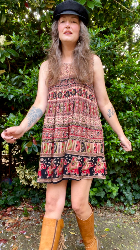 Boho Mini Dress