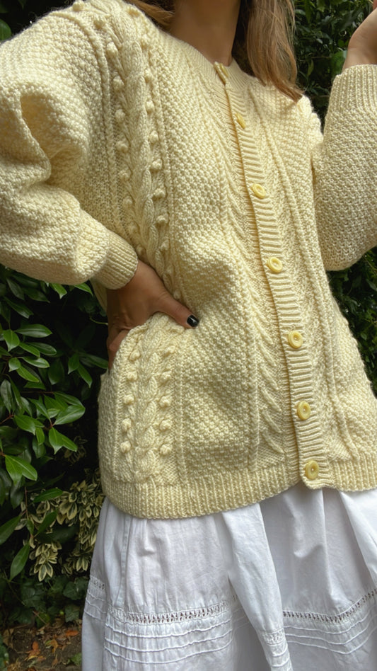 Hand Knitted Cardigan