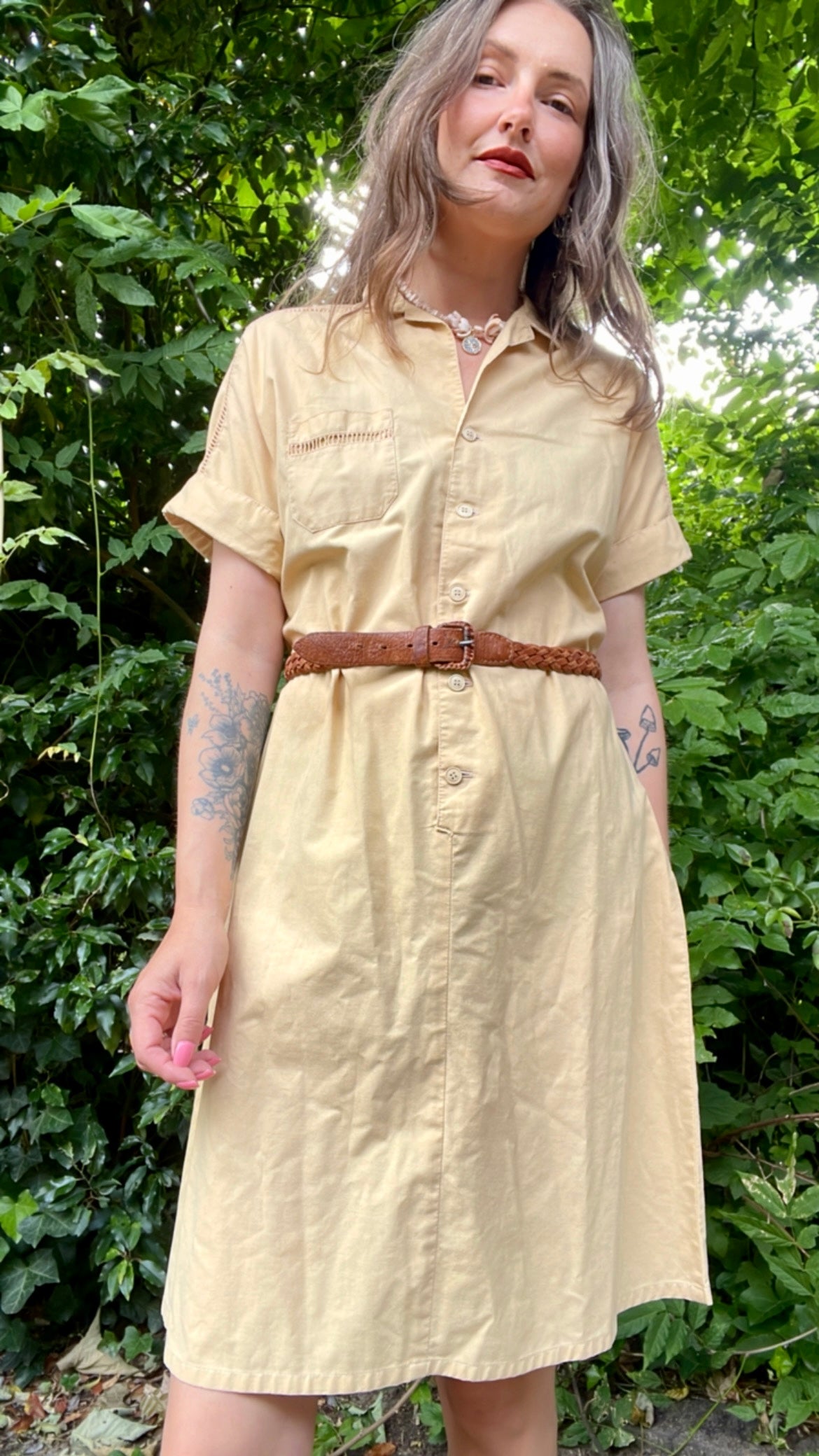 70s Safari Dress