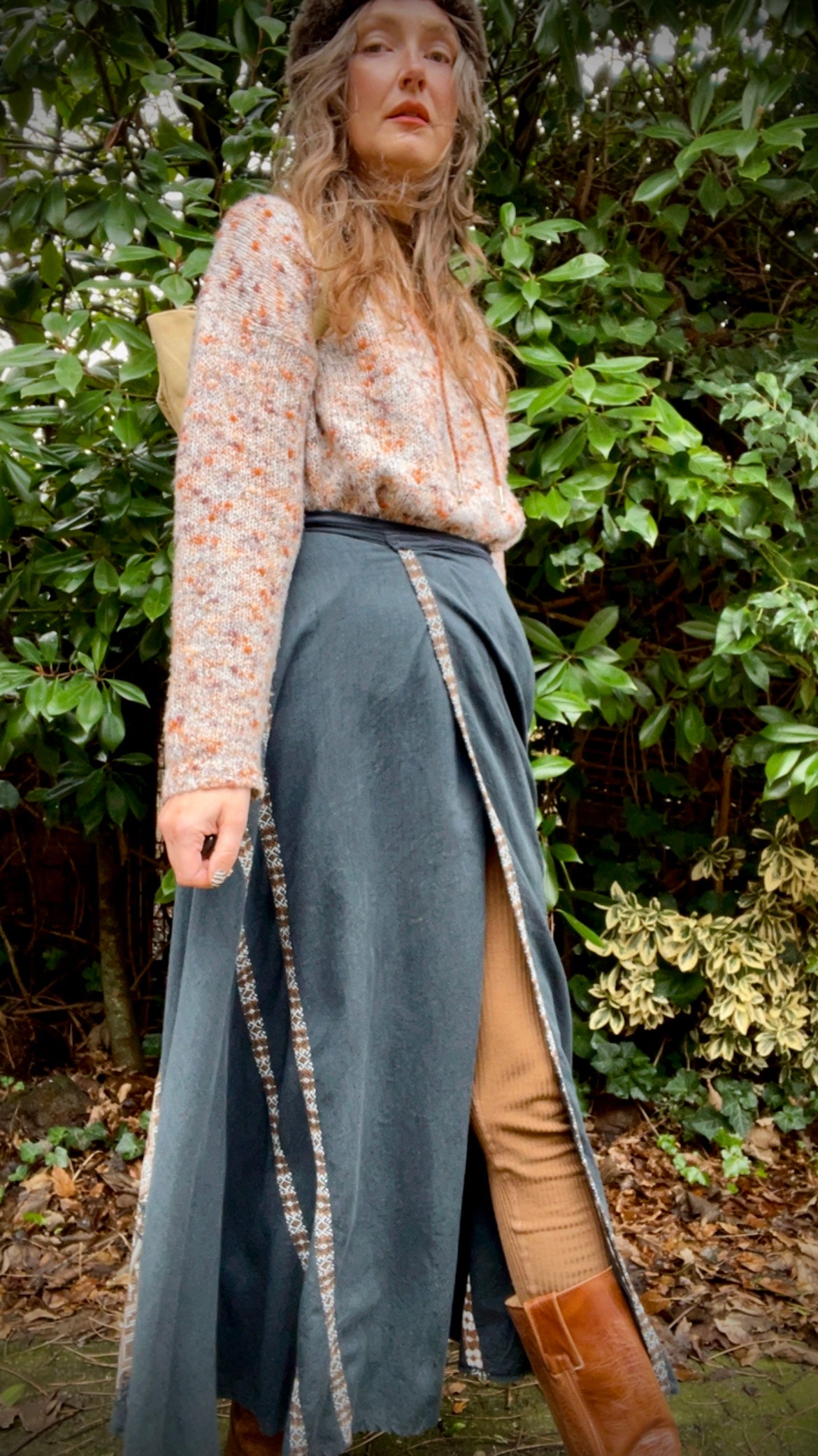 70s Wrap Skirt