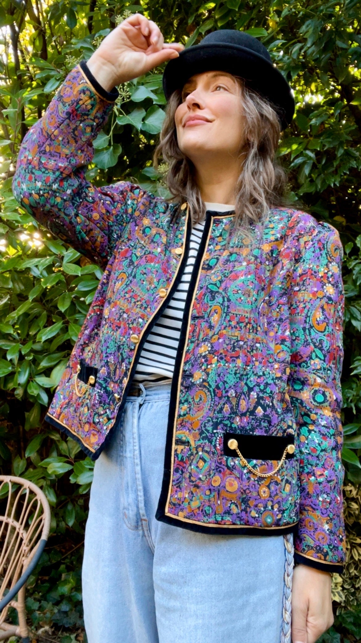 Colorful 80s Jacket