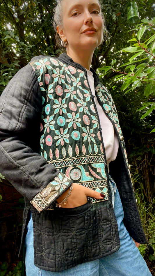 Mirror Embroidery Jacket