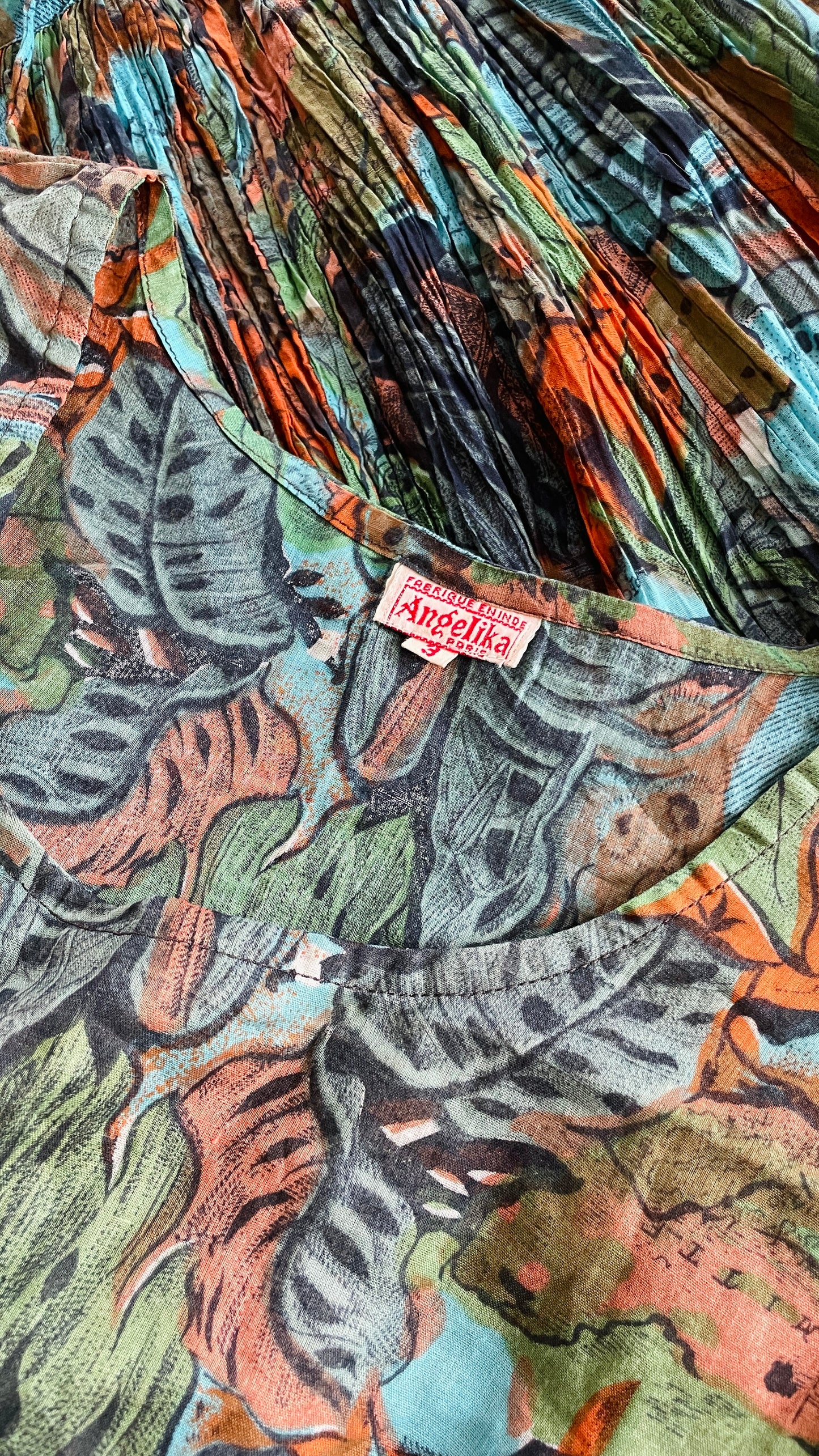 Turquoise Print Co-ord