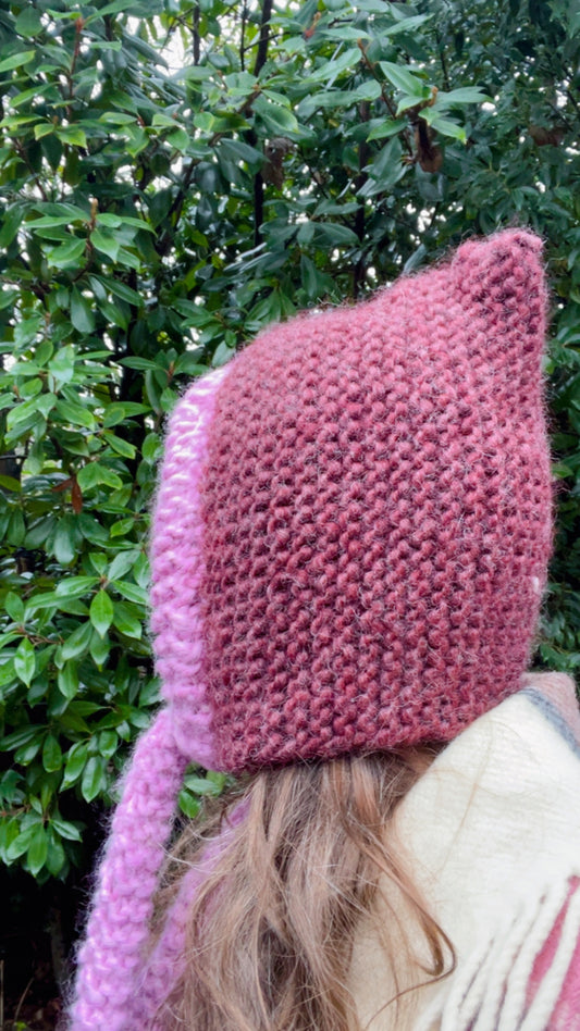 Handmade Wool Bonnet