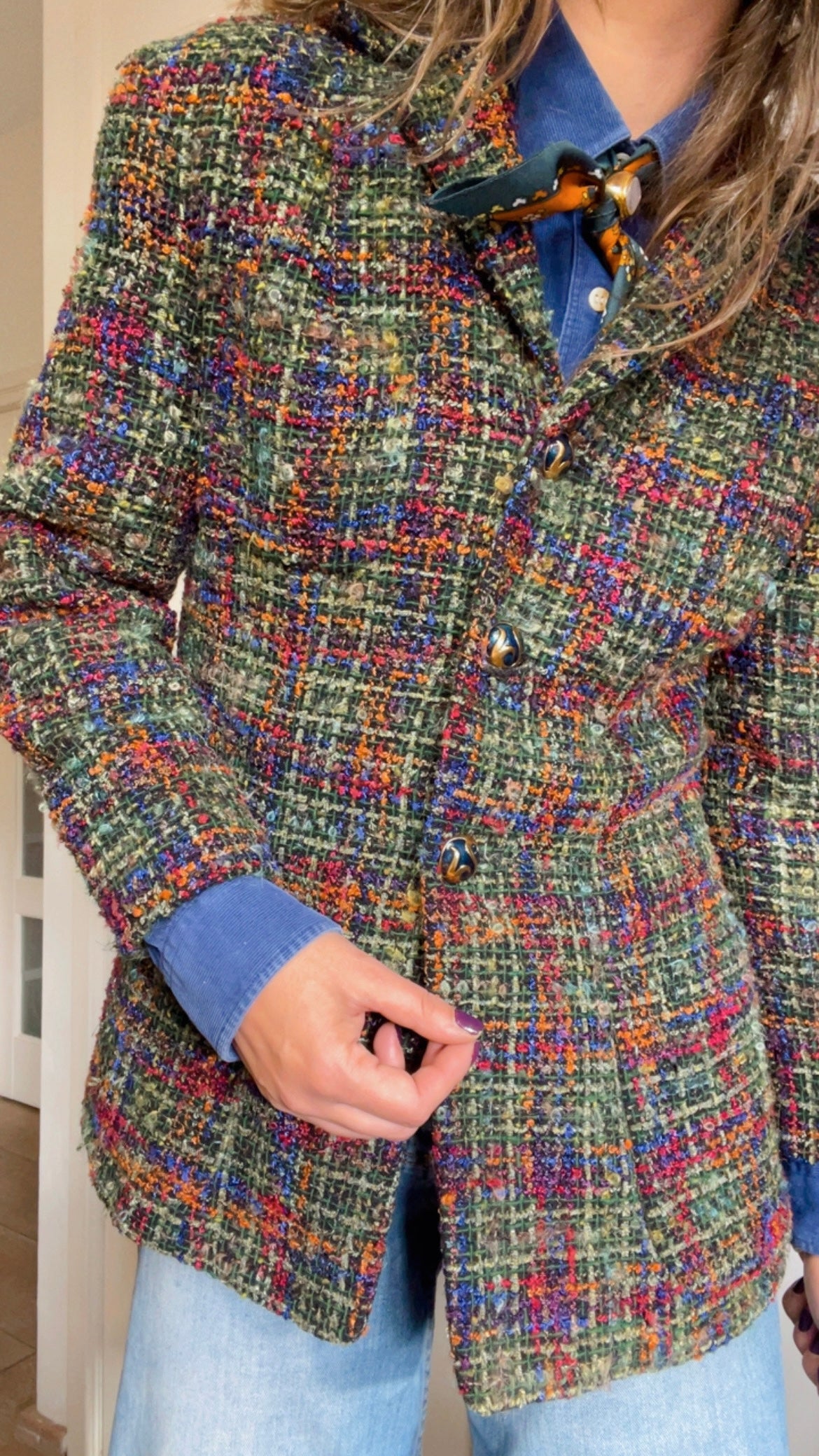 90s Bouclé Blazer