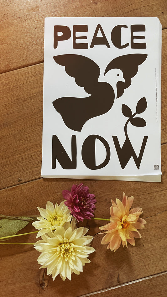 For customers only: Peace Now Prints