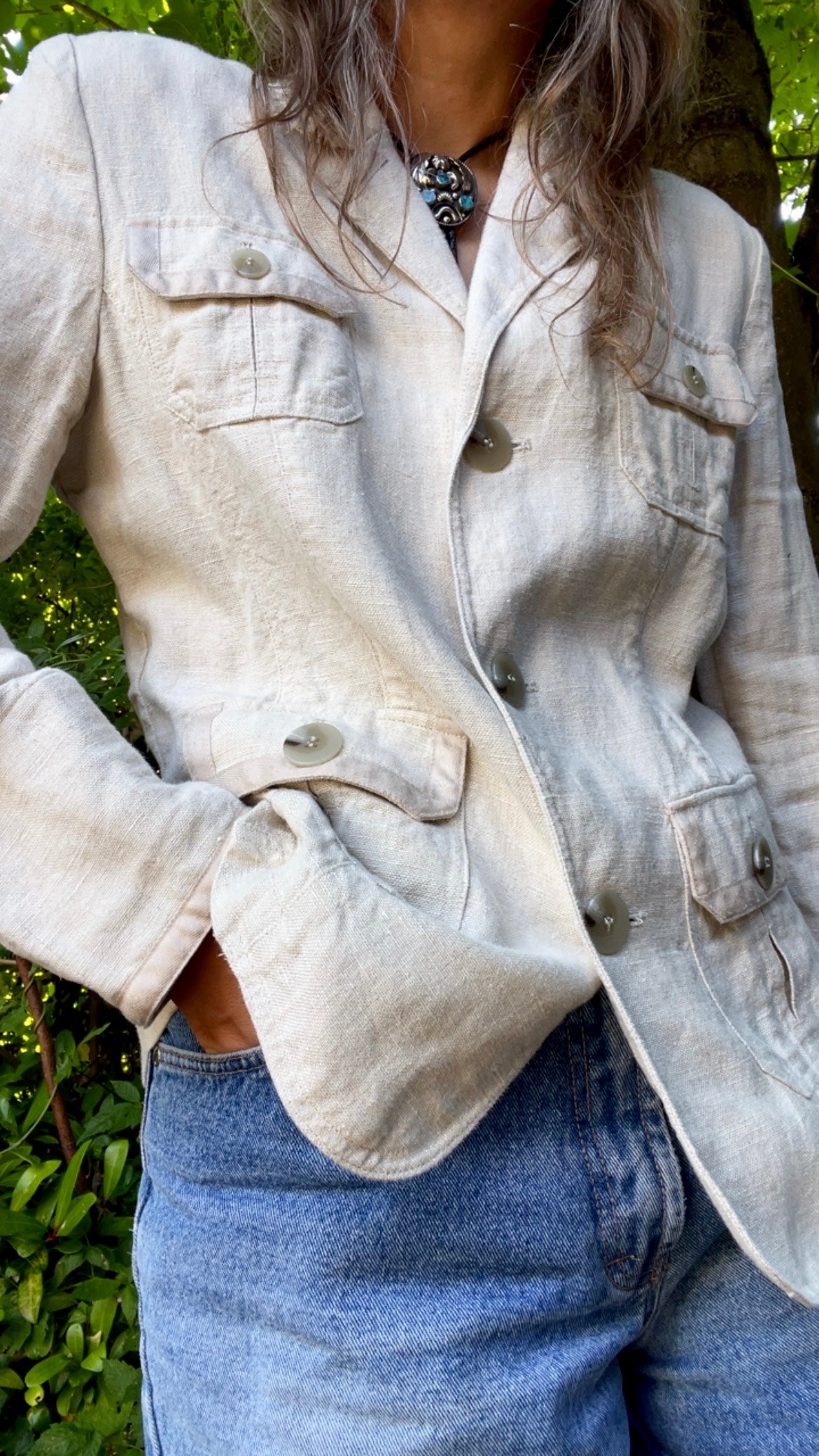 Linen Blazer