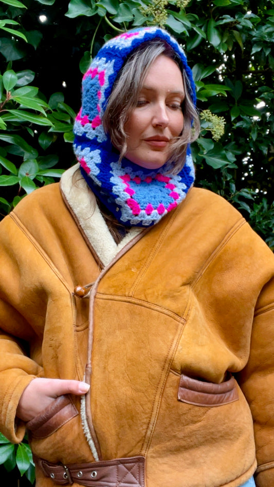 Granny Square Crochet Balaclava