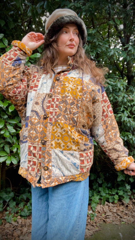 Reversible Batik Jacket