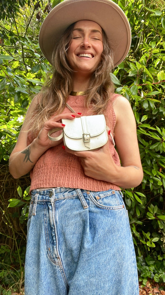 70s Mini Leather Purse