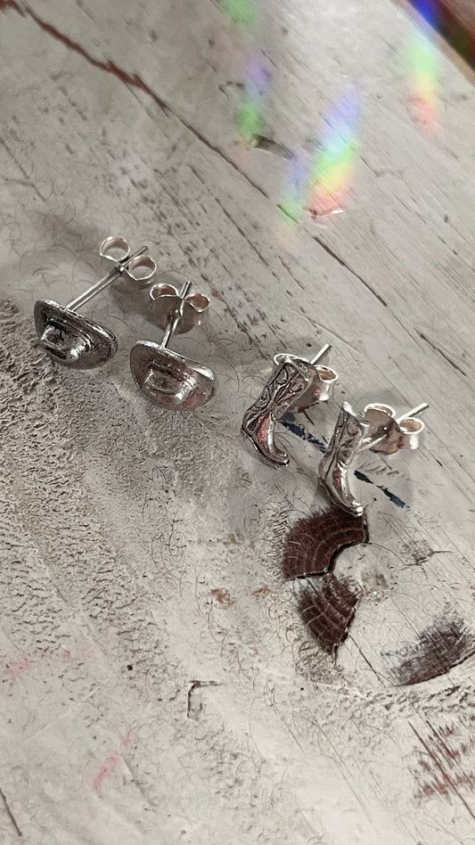 Cowboy Stud Earrings