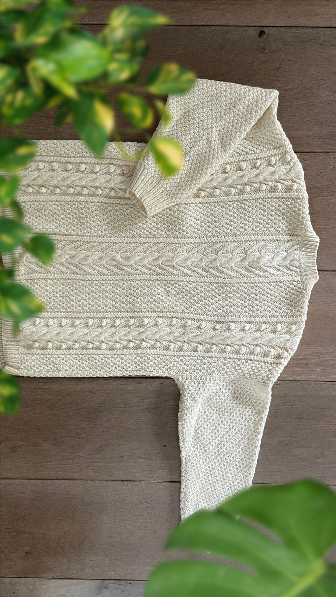 Hand Knitted Cardigan