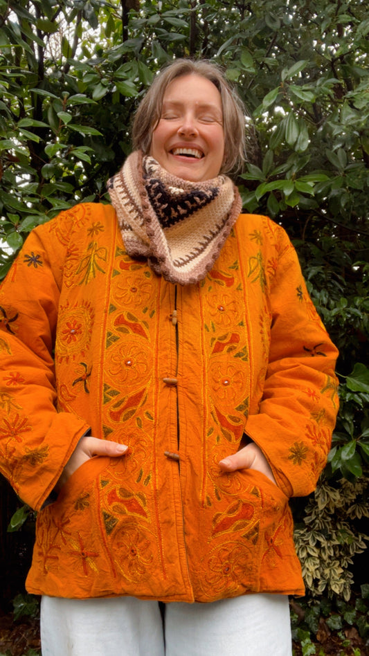 Padded Kantha Jacket