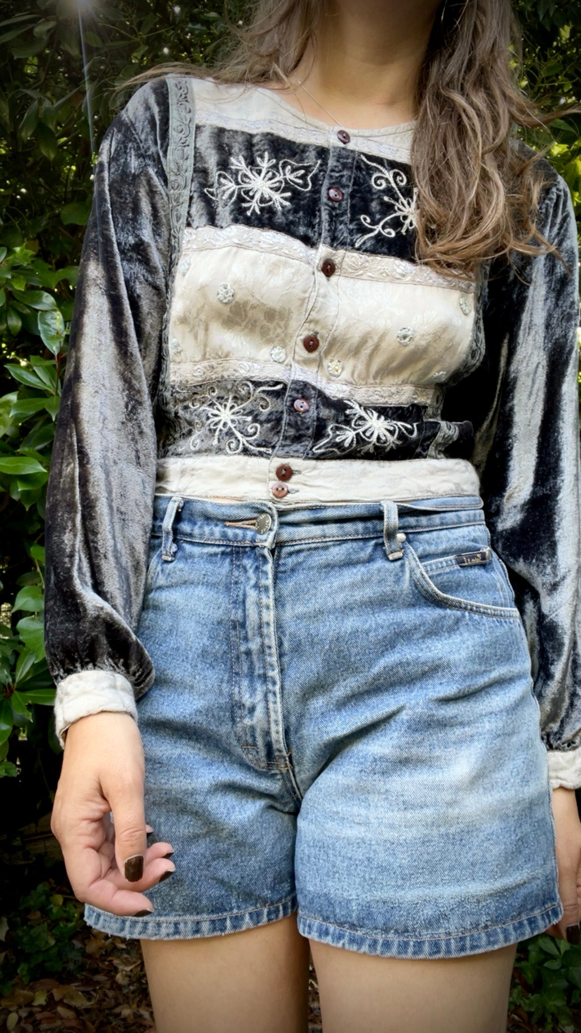 90s Velvet Top