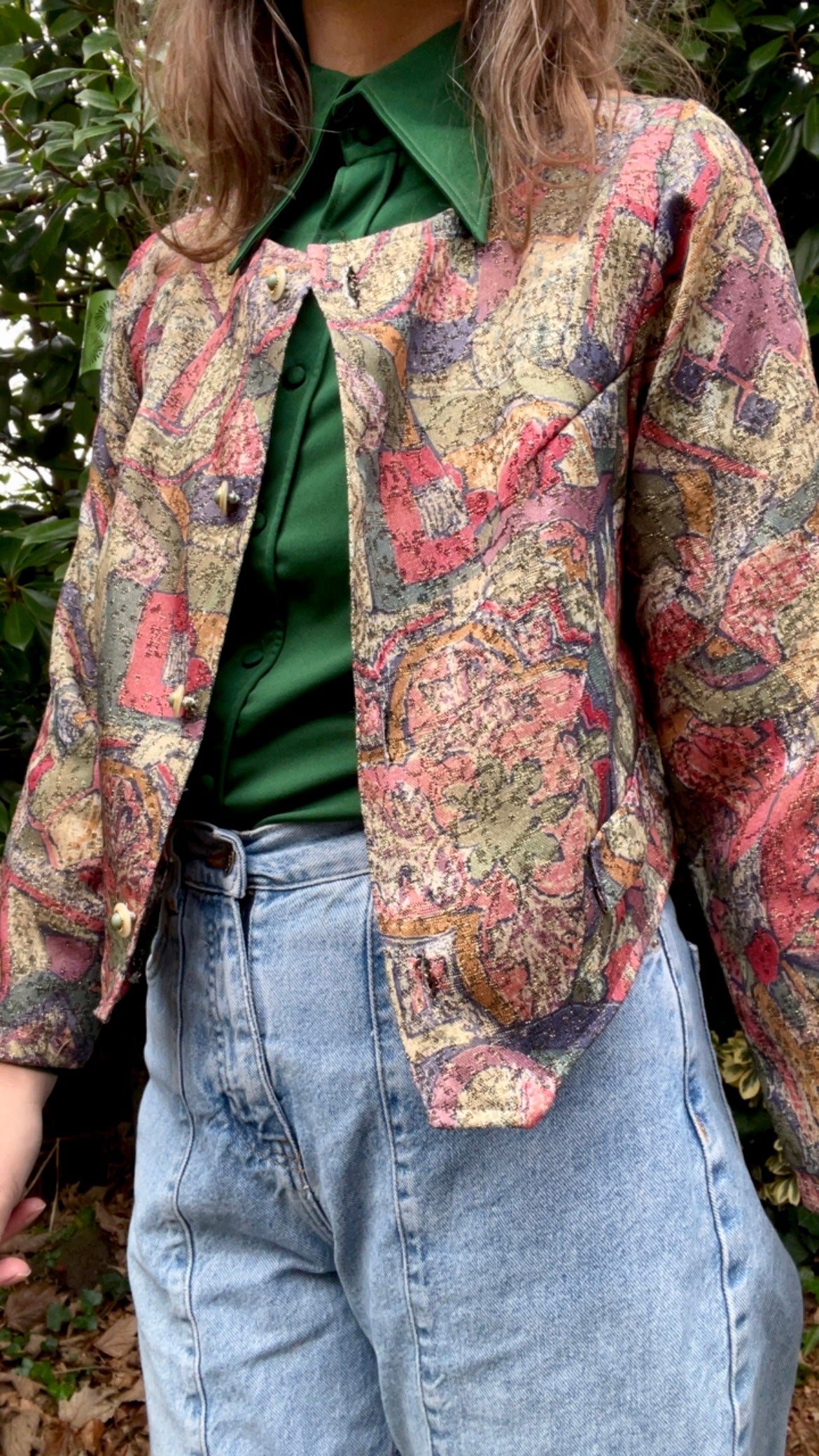 Sparkle Cropped Blazer