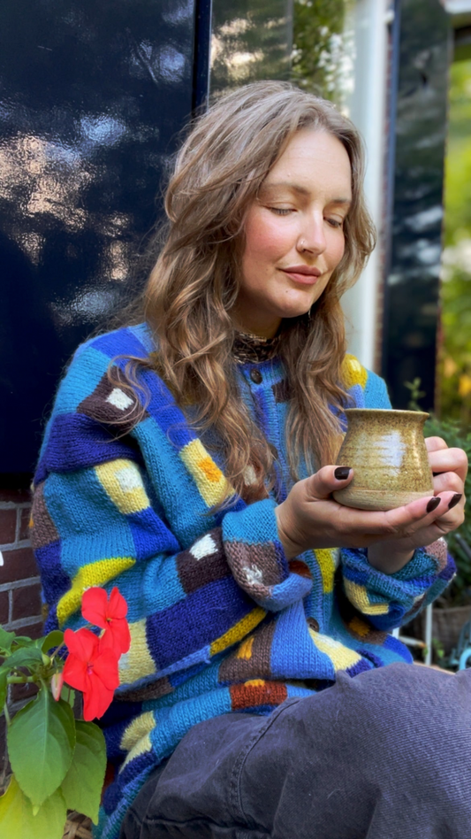 Wool Handmade Cardigan