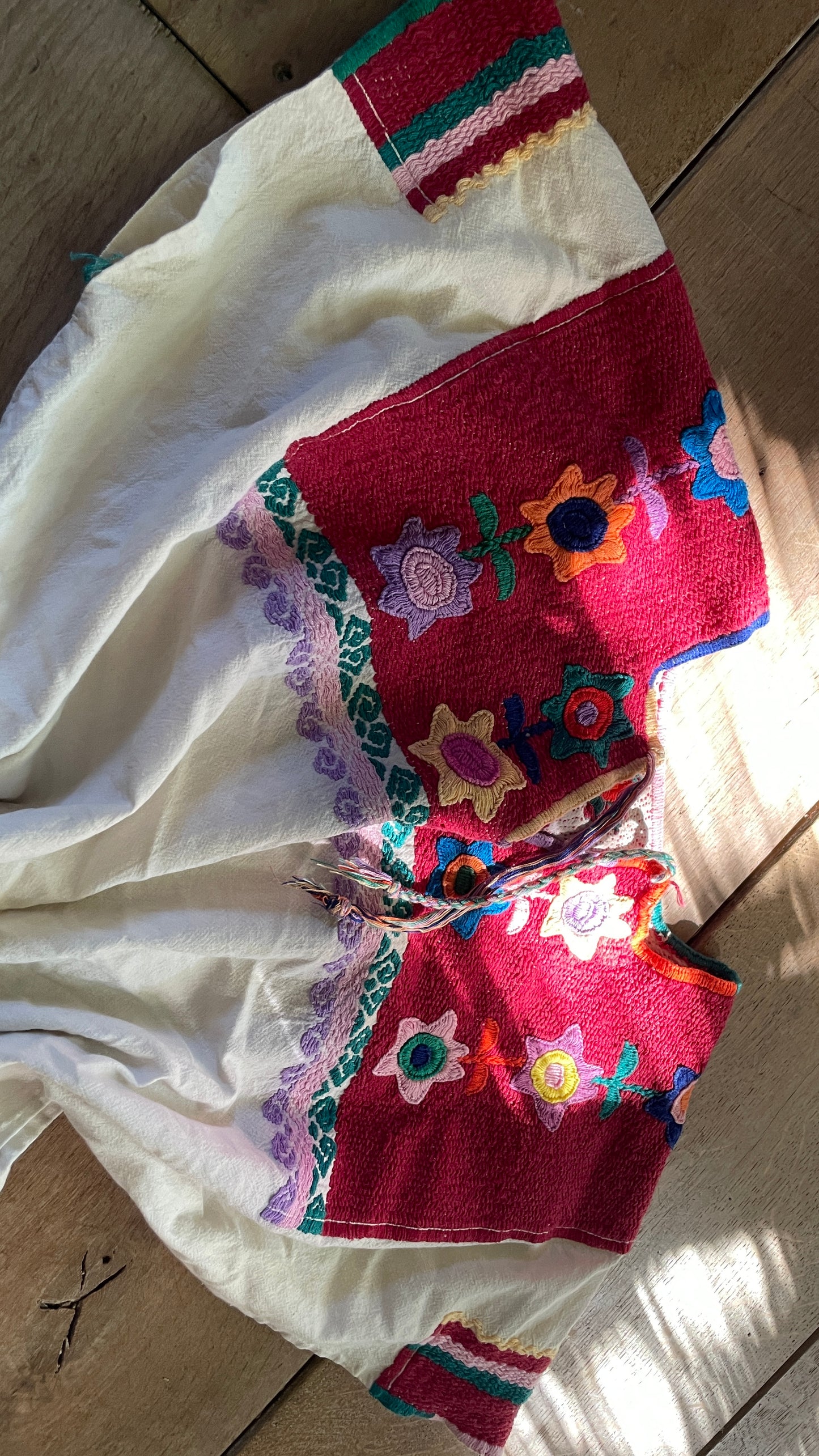 Huipil Flower Top