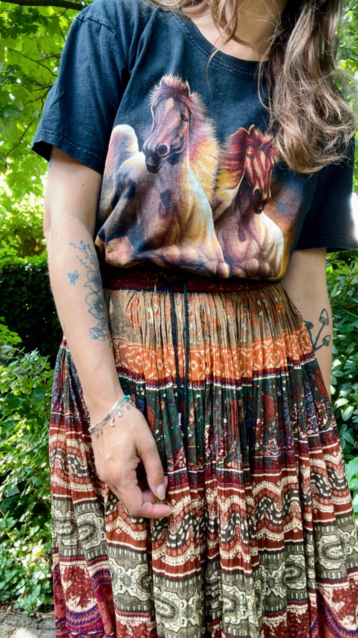 Bohemian Circle Skirt