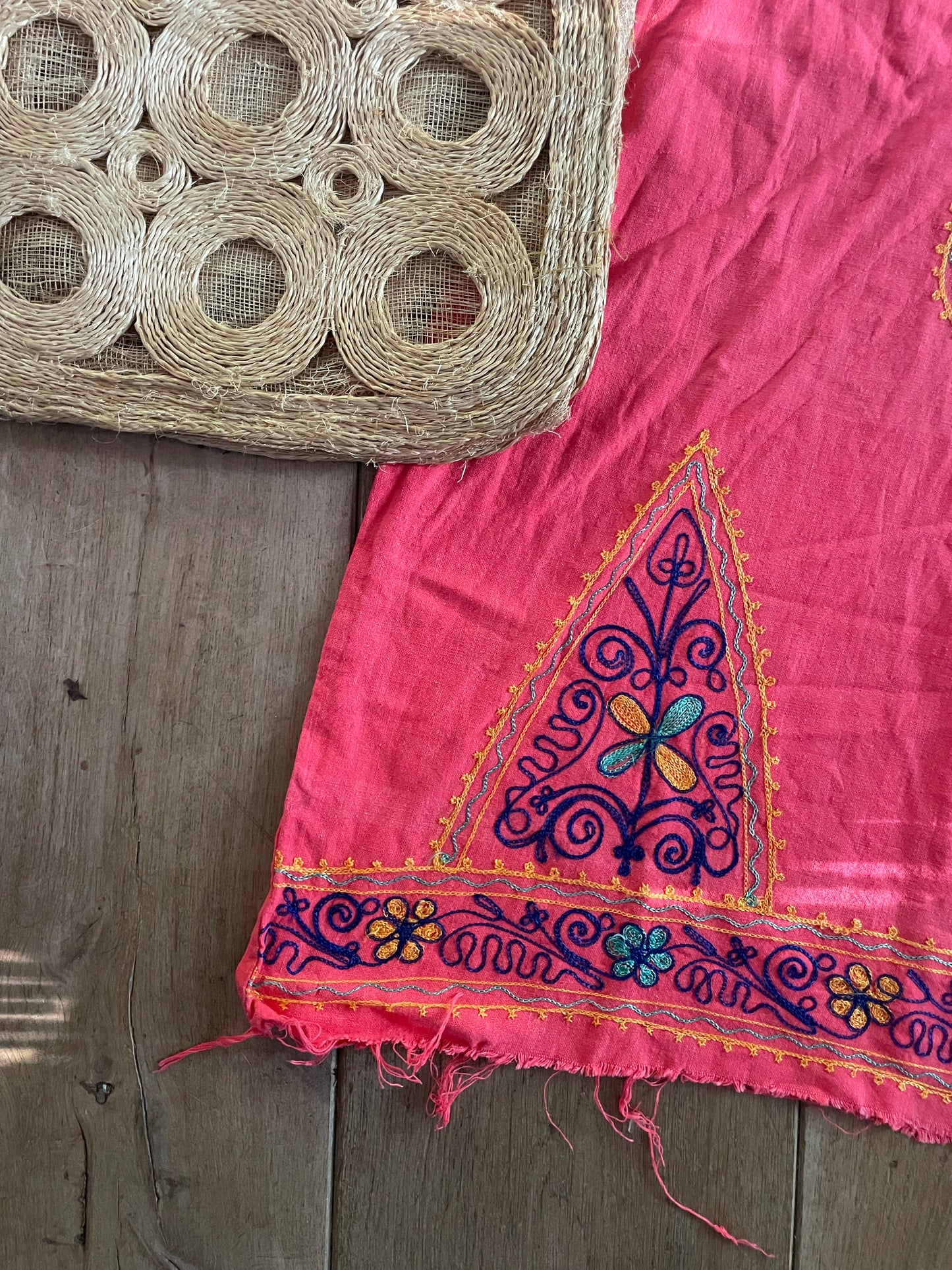 Petite 70s hippie dress