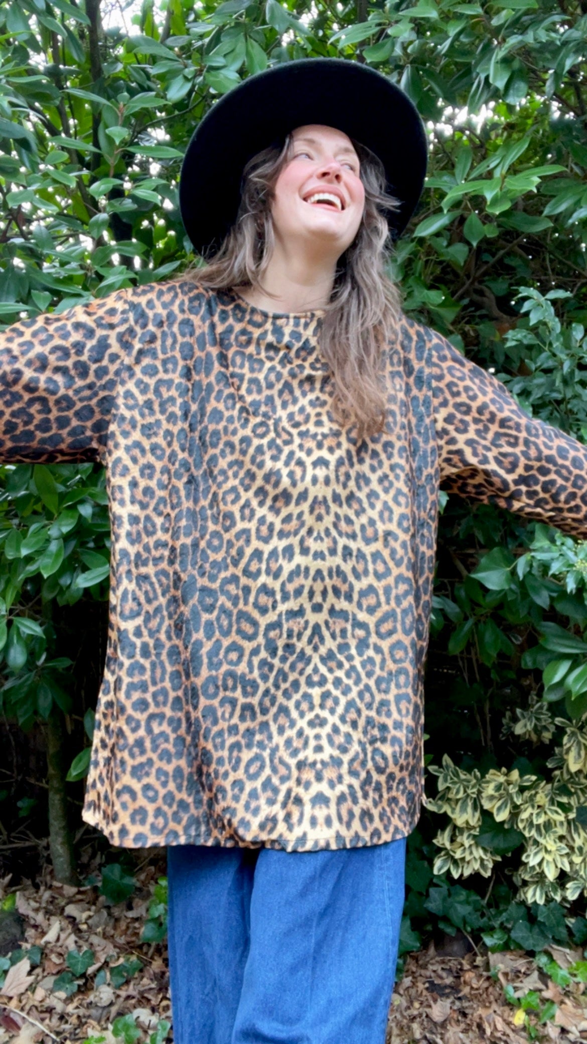 Velvet Leopard Tunic