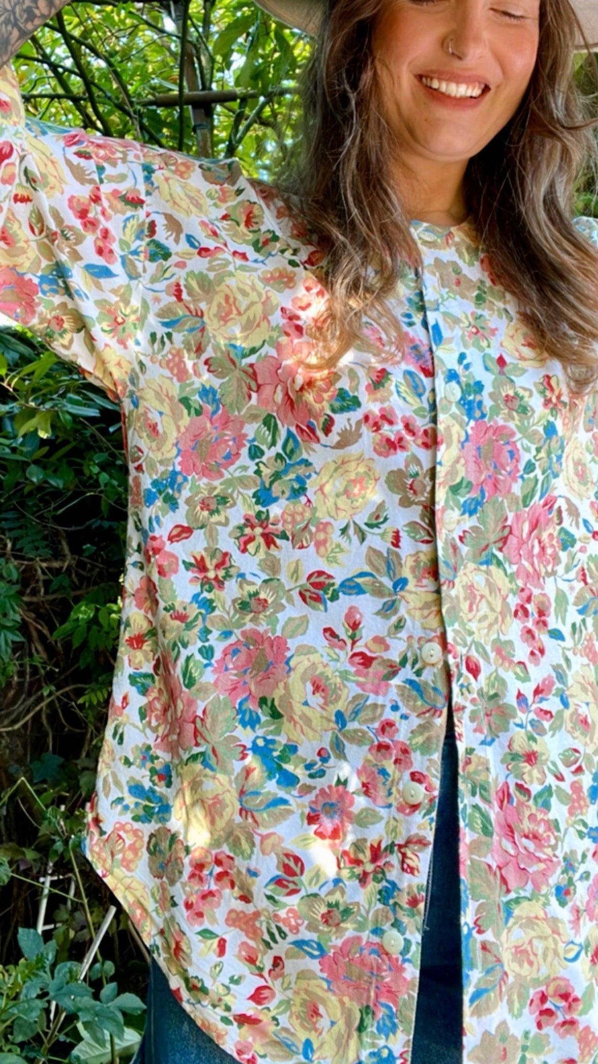 Floral SS Shirt