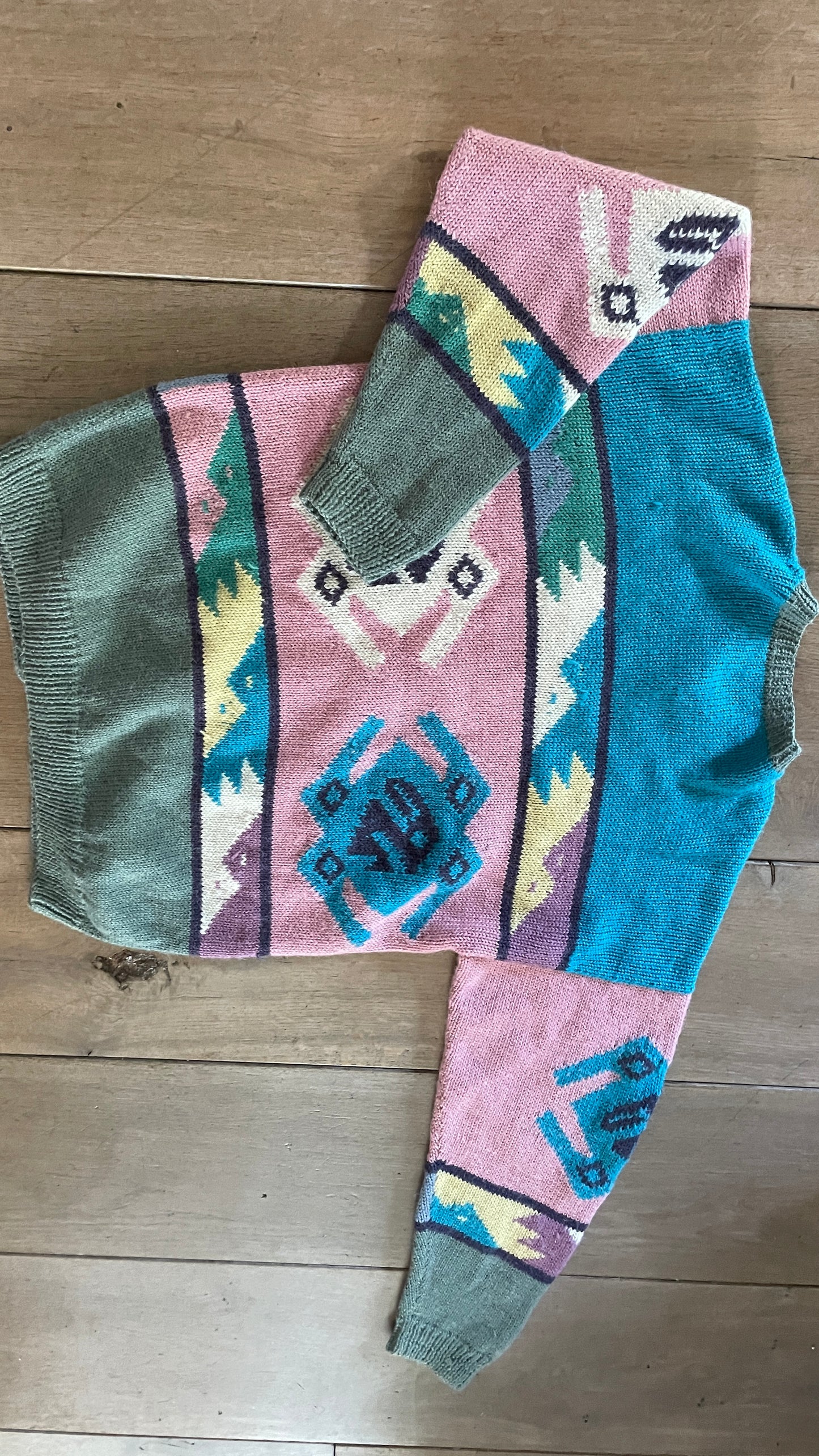Wool Pastel Cardigan