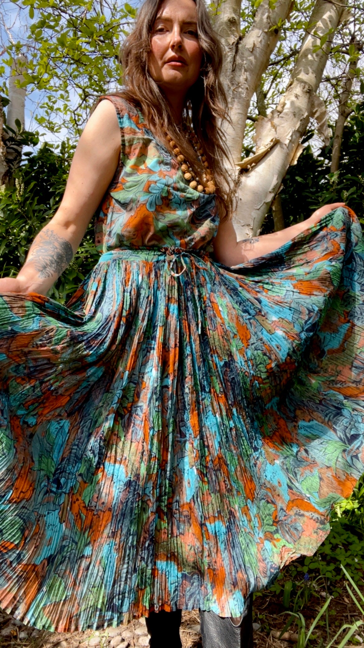 Turquoise Print Co-ord