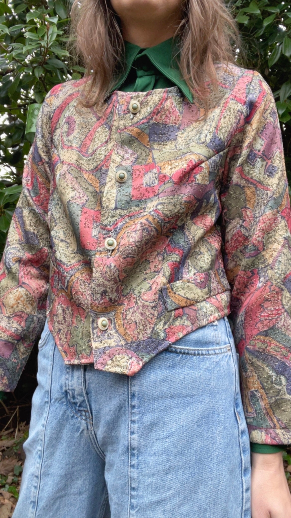 Sparkle Cropped Blazer