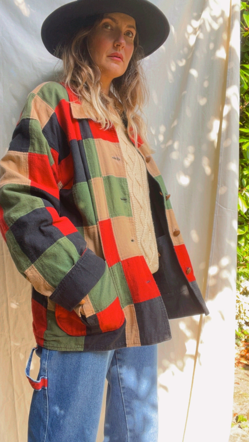 Reversible Patchwork Jacket