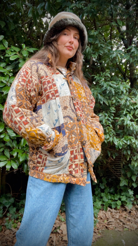 Reversible Batik Jacket