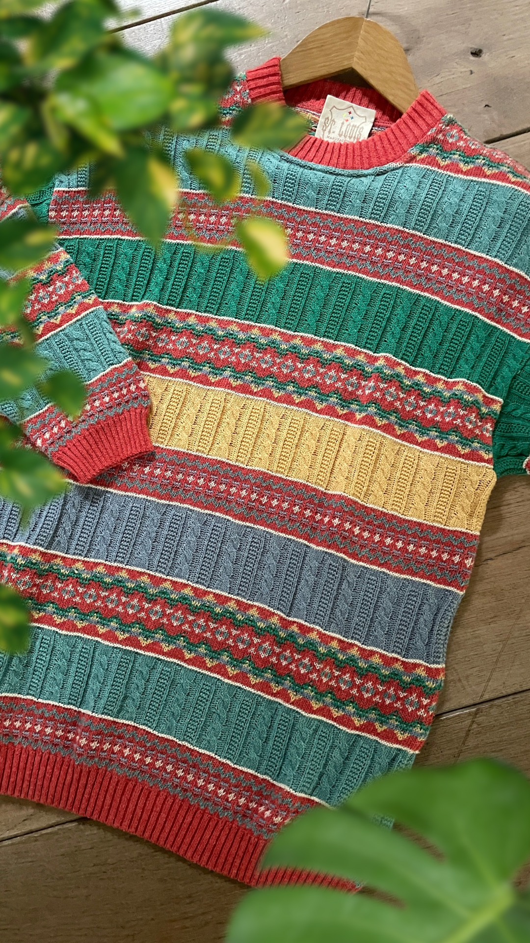 Colorful Pattern Jumper